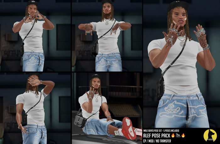 Of Breed: Alef Pose Pack ~ Bento for Pics