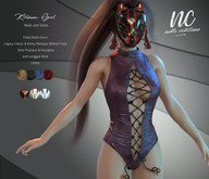[NC] - Kitsune Girl Dress & Mask FATPACK 