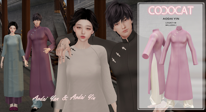 .cococat. Aodai Yin - Pink