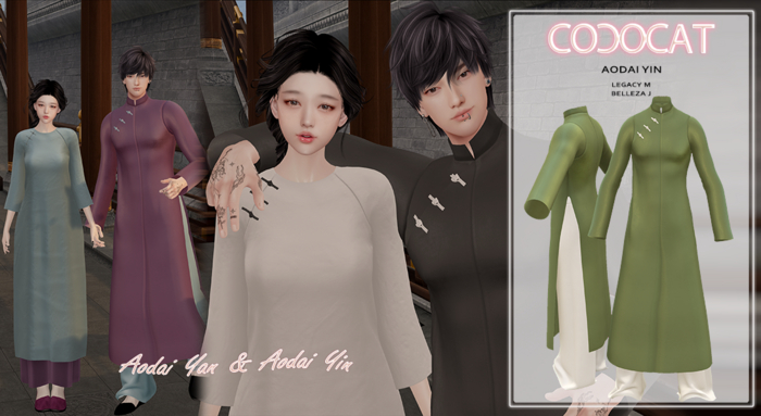 .cococat. Aodai Yin - Moss