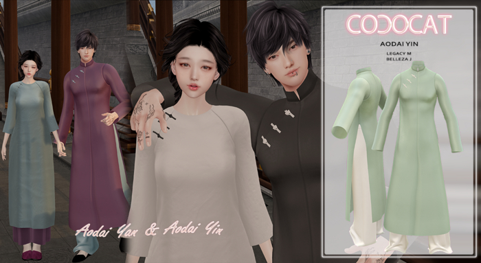 .cococat. Aodai Yin - Mint