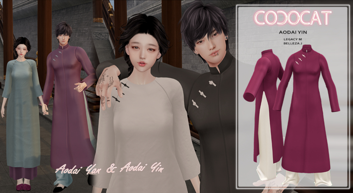 .cococat. Aodai Yin - Magenta