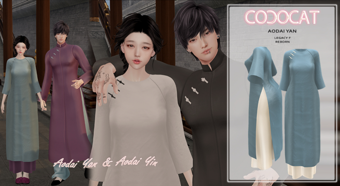 .cococat. Aodai Yan - Water