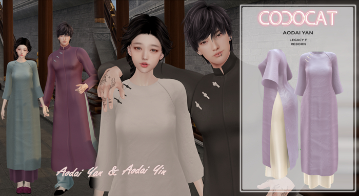 .cococat. Aodai Yan - Taro
