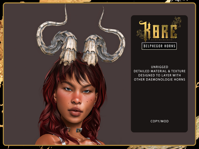 Kore - Belphegor Horns
