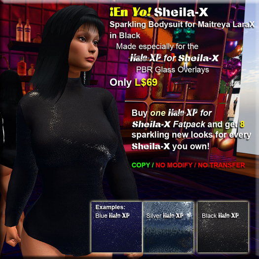 En YO! Sheila-X Bodysuit Maitreya LaraX DEMO