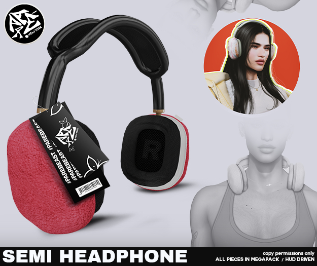 Pare.Semi Fur Maxes - Red