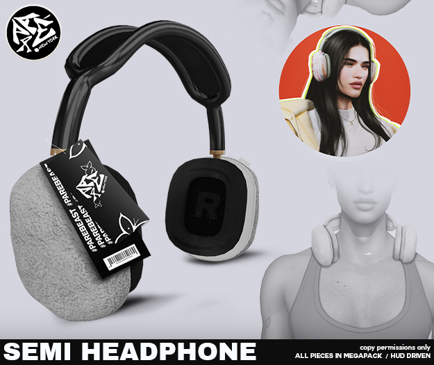 Pare.Semi Fur Maxes - Grey