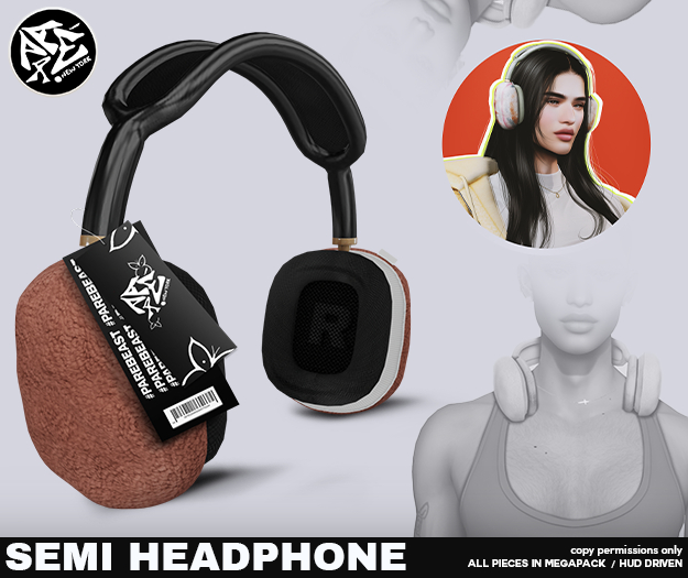 Pare.Semi Fur Maxes - Brown