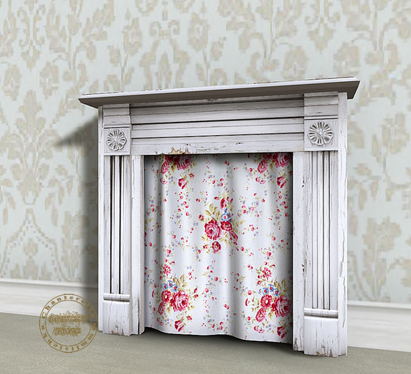 -tb- Decorative Fireplace