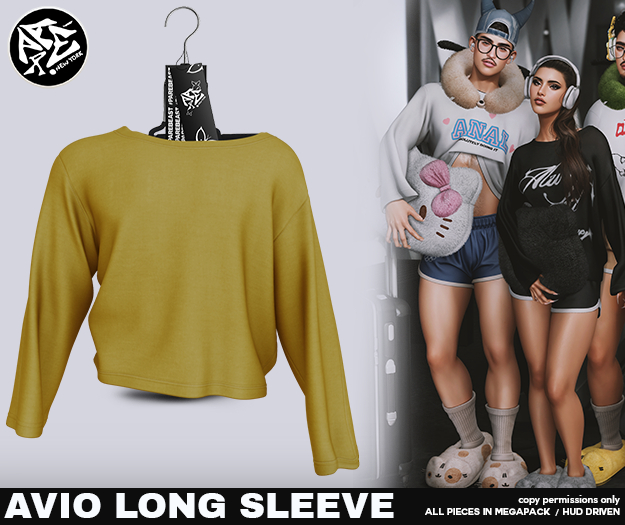 Pare.Avio Long Sleeve - Lemon
