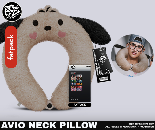 Pare.Avio Neck Pillow - Fatpack