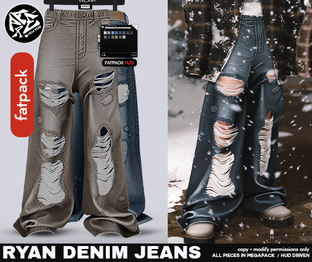 Pare.Ryan Denim Jeans - Fatpack