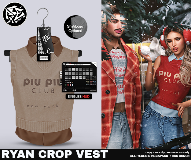 Pare.Ryan Ribbed Vest - Milk