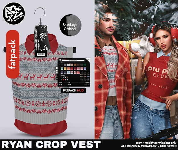 Pare.Ryan Ribbed Vest - Fatpack
