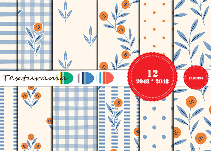 orange and blue texture (add)