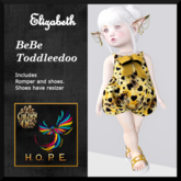 H.O.P.E. Elizabeth Romper Yellow