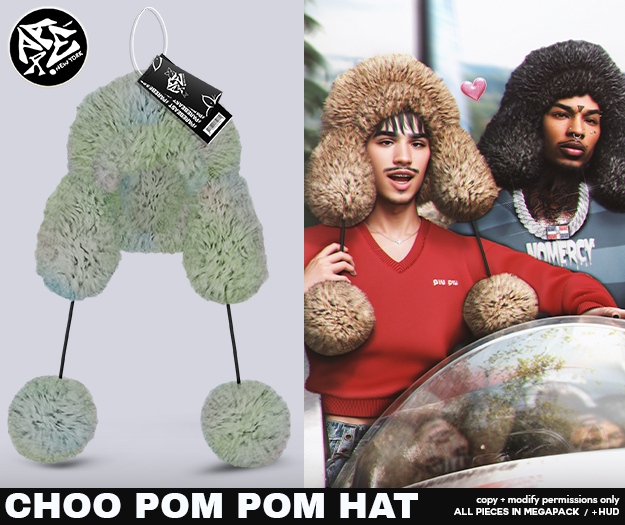 Pare.Choo Fuzzy Gorro - Rave
