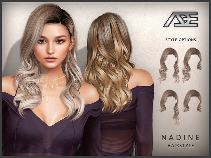 Ade - Nadine Hairstyle (FULL PACK)