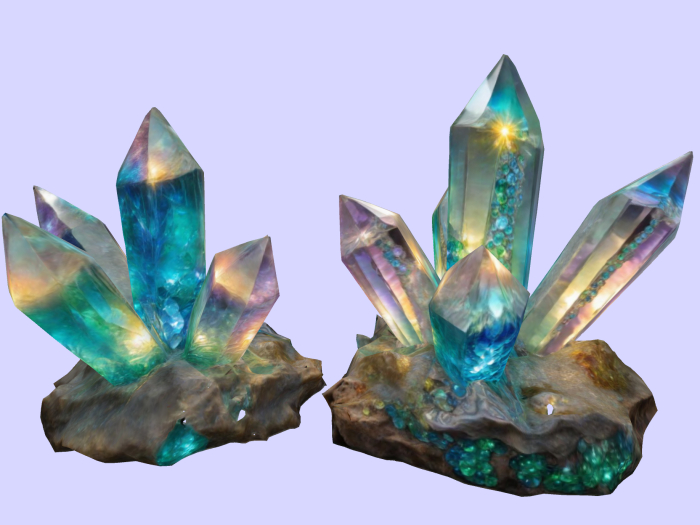 Mermaid Crystal Stone FULL PERM