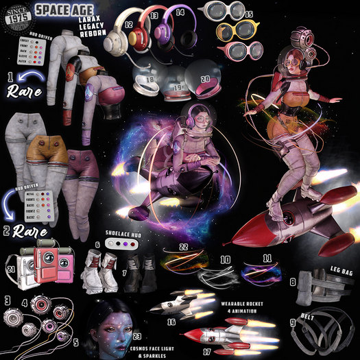 03.[Since1975] Space Age - Orbs White (Reborn)
