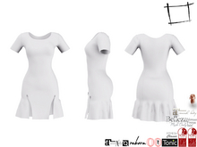 WC1555 Women's Dress With Double Zip FITMESH