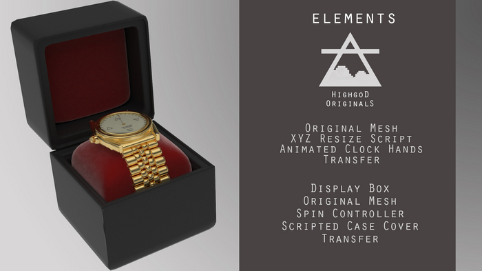 Rollie Elements 24k Gold