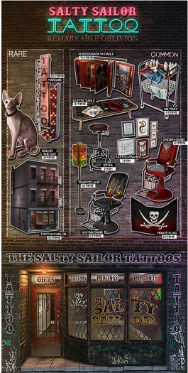 RO - The Salty Sailor - Poster Rack Container 