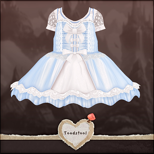 Toadstool . Jodie Dress . Blue . Box
