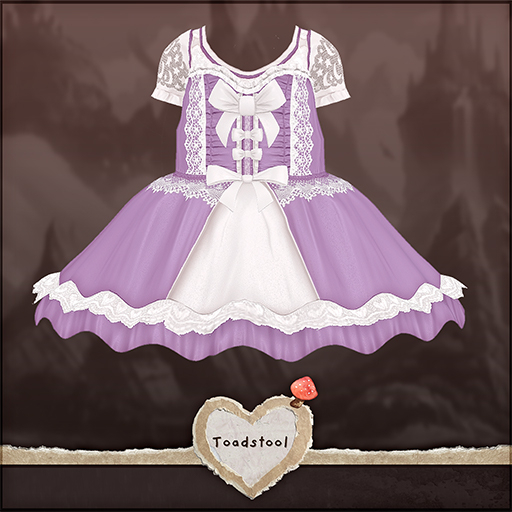 Toadstool . Jodie Dress . Lavender . Box