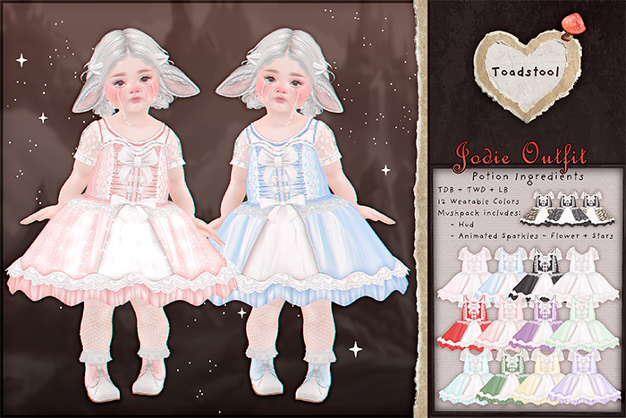 Toadstool . Jodie Dress . Mushpack . Box