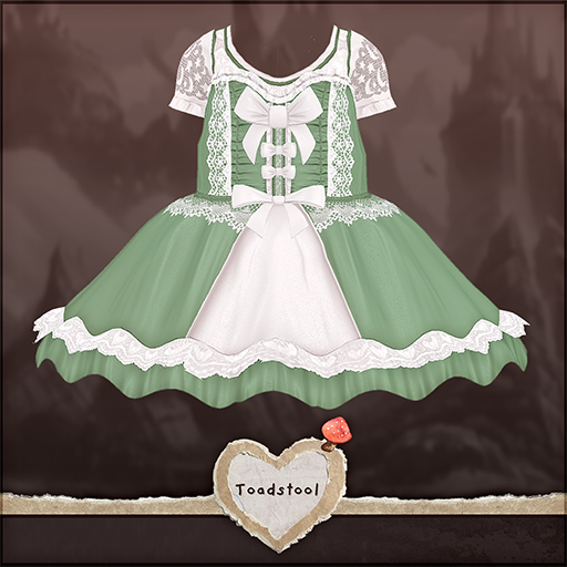 Toadstool . Jodie Dress . Sage . Box
