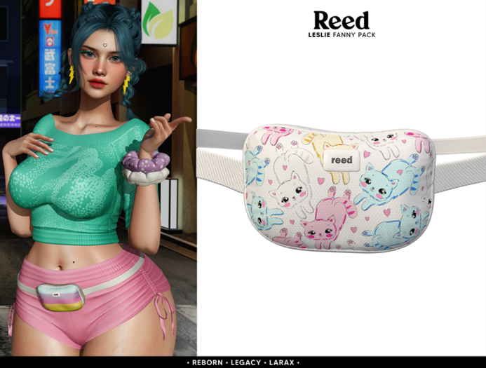 REED - LESLIE FANNY PACK MEOW