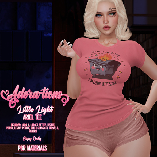Adora-tions - Little Light Ariel Tee