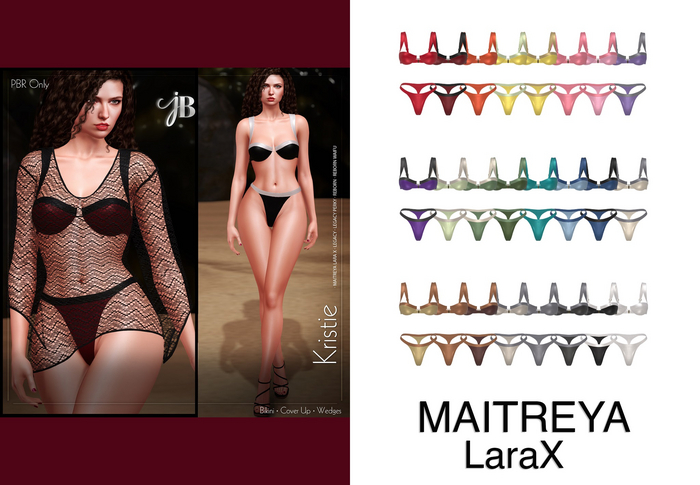 *Just BECAUSE* Kristie Bikini - Maitreya LaraX