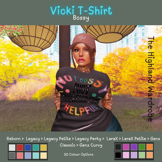 THW Vicki Bossy T-Shirt