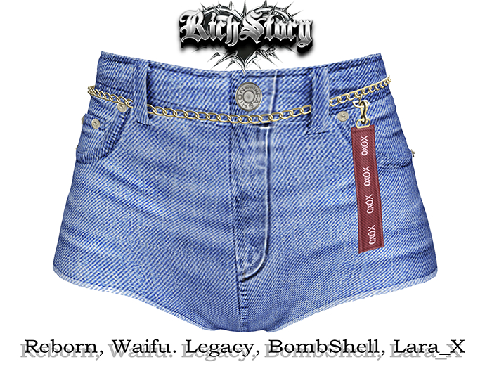 RICH STORY {Melisa} Denim shorts  VER2