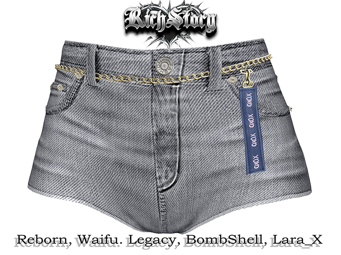 RICH STORY {Melisa} Denim shorts  VER6
