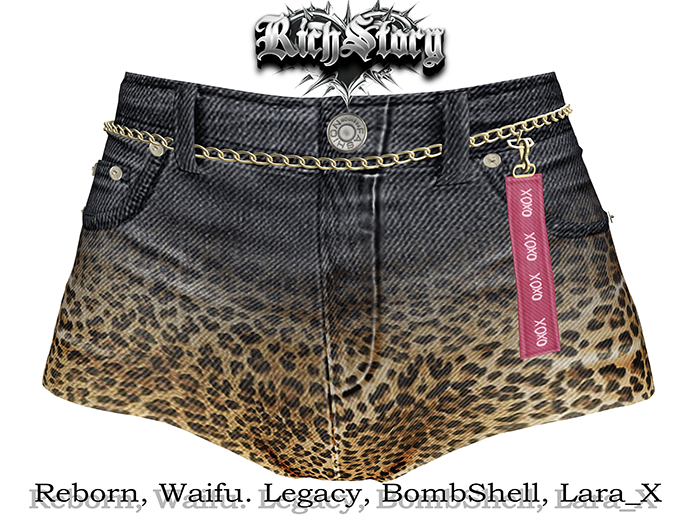 RICH STORY {Melisa} Denim shorts  VER8