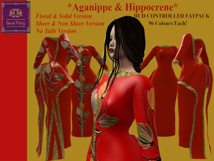 [Good Fairy] - Aganippe & Hippocrene {Gown} *FATPACK*