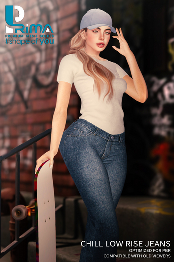 *PRIMA* Chill low rise jeans