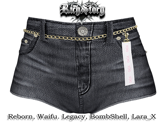 RICH STORY {Melisa} Denim shorts  VER9