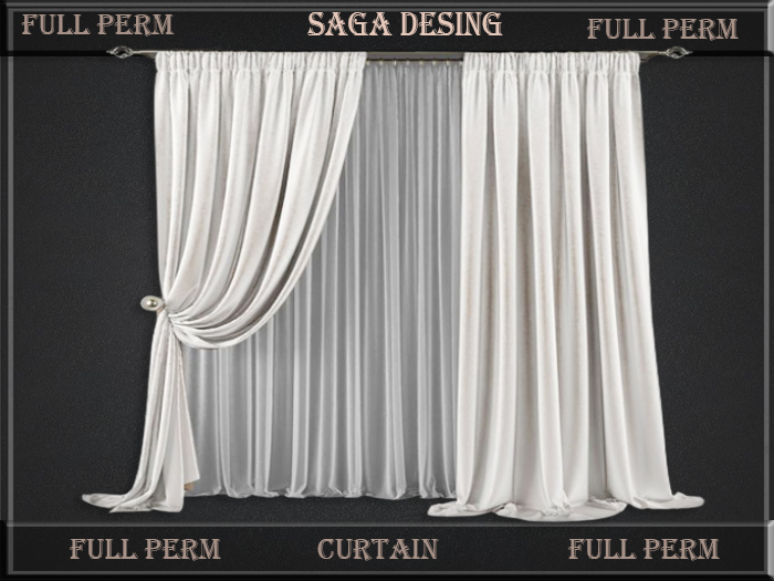 ''SaGa Design'' Full Perm ''Curtain ''Models 015