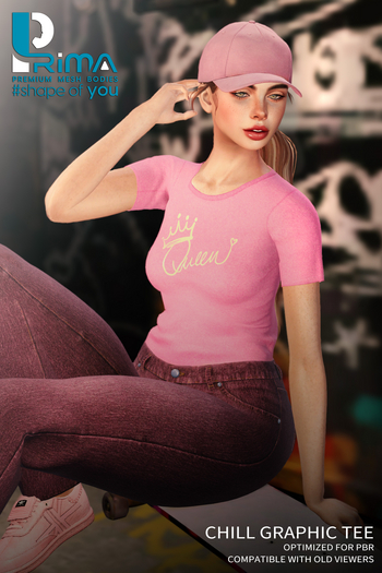 *PRIMA* Chill graphic tee