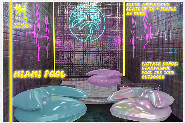 Oh Deer & WetCat: Miami Pool Fatpack