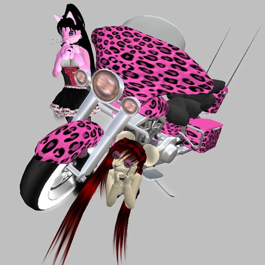 MLCC Majesty Custom Painting - Pink Leopard