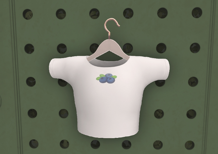 {M&M} Fruity Top - Blueberries