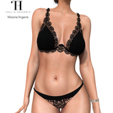 Thalia Heckroth - Maxine lingerie BLACK