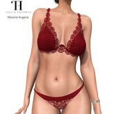 Thalia Heckroth - Maxine lingerie RED