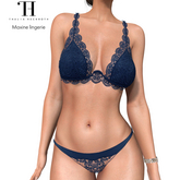 Thalia Heckroth - Maxine lingerie BLUE